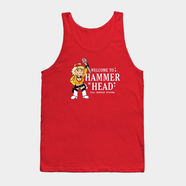 Cindy Hammerhead Tank Top by wloem